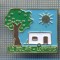 AX 497 INSIGNA -LE BEL AIR -LOUVIERS -SE REFERA LA ZONE DE CAMPING CU AER CURAT