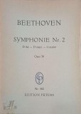Symphonie Nr. 2. D dur - D major - re majeur. Opus 36 - Beethoven