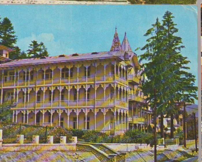 CPIB 15239 - CARTE POSTALA - SLANIC MOLDOVA. VILA &quot;LILIACUL&quot;