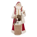 Cumpara ieftin Figurina Mos Craciun polirasina multicolora 15x14x29 cm