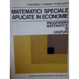 T. Postelnicu - Matematici speciale aplicate in economie (1977)