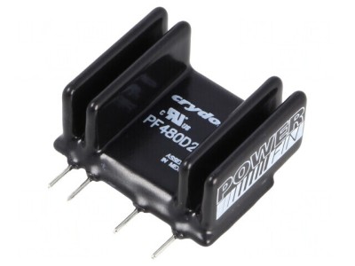 Releu Semiconductor 25A 48-660VAC THT SIP 4-15VDC foto