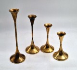 4 SFESNIC e modulare design Scandinav Danemarca FREDDIE ANDERSEN anii 1970s suport lumanare CLEAR DROPS mid century modern Danish