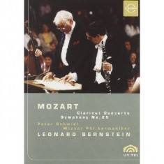MOZART WOLFGANG A. Clarinet Concerto, Symphony No.25 (DVD) foto