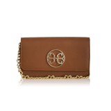 Cumpara ieftin Poseta Piele Naturala Tabac Siren, Geanta Dama Eleganta, Plic de Ocazie, Clutch, Dimensiuni 11x21x6 cm, Made in Greece