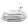 Cablu Electric MYYM 3x2.5mm, Litat, Aliaj Cupru, Alb, 100m, Flexibil, PVC, Fabricat in Romania