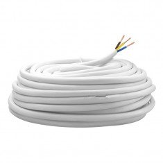 Cablu Electric Litat MYYM Alb 3x1,5mm / 100ml