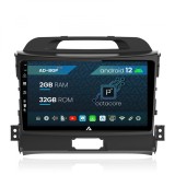 Navigatie KIA Sportage (2010-2016), Android 12, P-Octacore 2GB RAM + 32GB ROM, 9 Inch - AD-BGP9002+AD-BGRKIT146