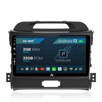 Navigatie KIA Sportage (2010-2016), Android 12, P-Octacore 2GB RAM + 32GB ROM, 9 Inch - AD-BGP9002+AD-BGRKIT146 foto