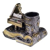 Cumpara ieftin Suport pentru pixuri in forma de pian, 15 cm, 1697H-1
