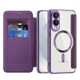 Husa Samsung Galaxy S25 Edge Asteroid GSM SmartMag Book Case, mov