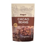 Boabe de cacao intregi eco 200g DS, Dragon Superfoods