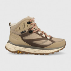 Jack Wolfskin pantofi Terraventure Texapore Mid femei, culoarea bej, izolat