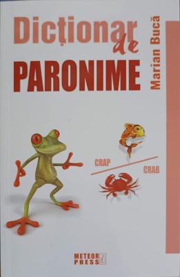 DICTIONAR DE PARONIME-MARIAN BUCA-250812 foto