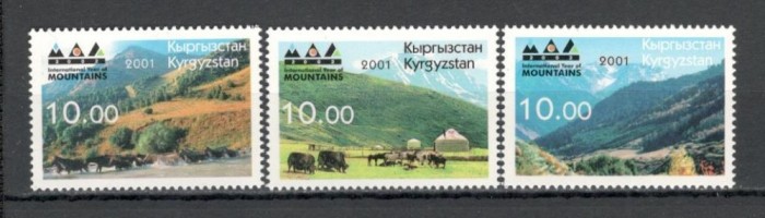 Kirgizstan.2001 Anul international al muntilor MK.13