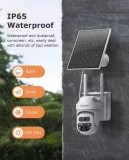 Cumpara ieftin Camera Supraveghere ST-527, Wi-Fi, 3MP, Incarcare Solara 5W, Rotire Din Aplicatie, Rezistenta La Apa IP 65