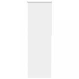 Jaluzea cu role opace alb 70x230 cm lățime material 65,7 cm