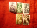 Serie mica Sahara Spaniola 1962 - Flora, 5 valori (2 val. au sarniera)