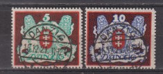 GERMANIA DANZIC 1921 MI.87-88 STAMPILAT
