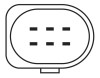BOSCH 0 258 017 319 Sonda Lambda