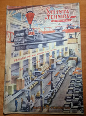 stiinta si tehnica pentru tineret februarie 1951-automobilul ZIM,planul cincinal foto