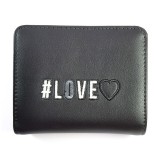 Cumpara ieftin Portofel Damă Love Moschino Black Gold &ndash; Eleganță și Funcționalitate JC5538