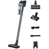 Aspirator vertical Samsung Jet75E Pet VS20B75AGR1/GE, 21.6V, 550W consum energie, Digital Inverter, Filtrare 99.999% , Display LED, Perie Turbo, Perie