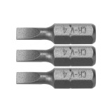 Cumpara ieftin Set 3 biti 1/4 4x25mm Sthor 65480