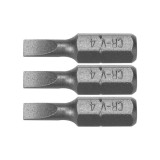 Cumpara ieftin Set 3 biti 1/4 4x25mm Sthor 65480