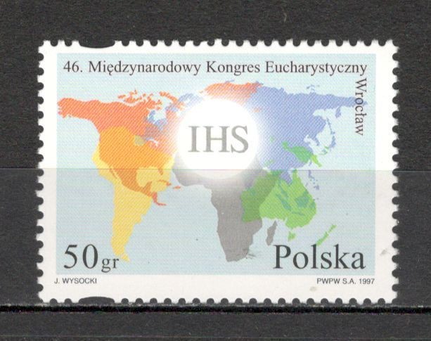 Polonia.1997 Congres international eucharistic Wroclaw MP.320