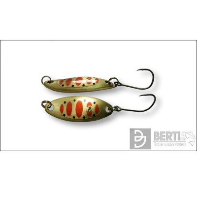 LINGURITA OSCILANTA BERTILURE CANDY TROUT NR.1 LUNGIME 28MM. CULOARE GOLDEN TROUT 2 GRAME foto