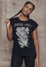 Tricou Linkin Park Eye Guts pentru Femei negru Merchcode foto
