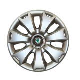 Set 4 capace roti potrivite jantelor de 15 inchi (R15) compatibile SKODA Fabia ,Octavia I,II,III ,Roomster, Felicia ,Rapid ,Superb, Yeti Model-335