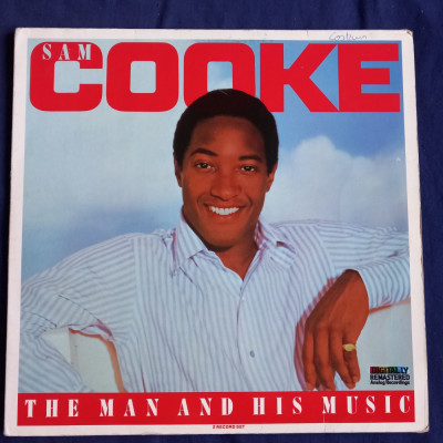 dublu LP : Sam Cooke - The Man And His Music _ RCA, EU, 1986 _ VG+ / VG+ foto