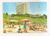 RF209 - Carte Postala - Eforie Nord, Plaja, circulata 1982