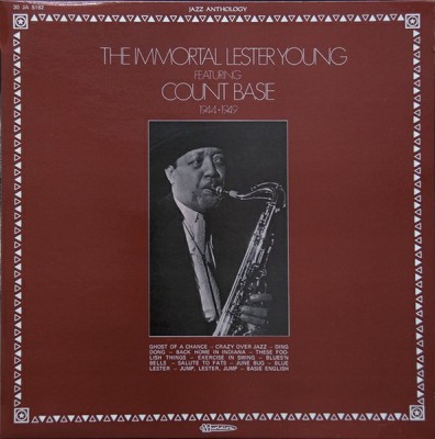 Vinil LP Lester Young Featuring Count Basie &amp;ndash; The Immortal Lester Young (VG+) foto