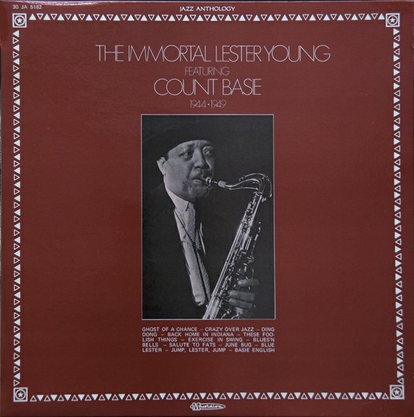 Vinil LP Lester Young Featuring Count Basie &ndash; The Immortal Lester Young (VG+)