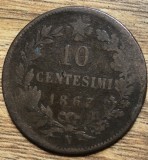 MNDSTR071 Italia 10 centesimi 1867