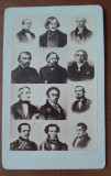 Fotografie tip CDV, portrete de mari compozitori clasici