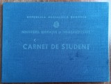 QW13 24 - 1973 - Carnet student - Facultatea de drept Bucuresti