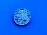 1 Franc 1942 Franta-Calitate-in realitate arata bine!, Europa, Aluminiu