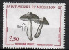 C4341 - St.Pierre si Miquelon 1989 - Ciuperci neuzat,perfecta stare, Nestampilat