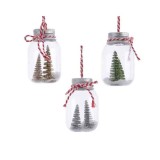 Cumpara ieftin Decoratiune - Bottle with Tree - mai multe culori | Kaemingk