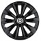 Set 4 Capace Roti, potrivite jantelor de R15, pentru Fiat, model delta negru