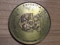 Medalii (99) Expozitia Filatelica Constanta Tomis 1975 foto