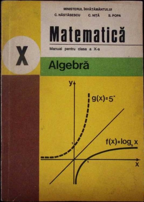 MATEMATICA ALGEBRA, MANUAL PENTRU CLASA A X-A-C. NASTASESCU, C. NITA, S. POPA-335599