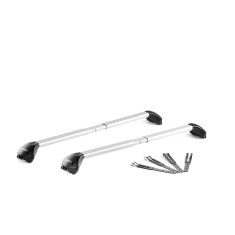 Bare transversale Green Valley Freeline Aluminiu pentru LAND ROVER Discovery Suv 1996-2004, cu prindere pe bare longitudinale