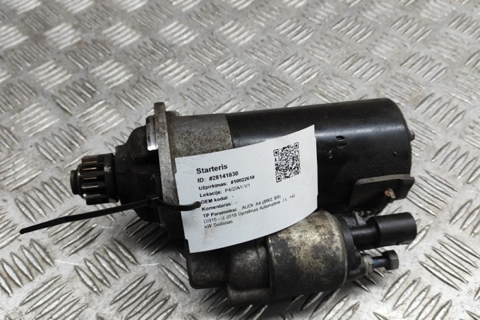 Electromotor AUDI A4 8W2, B9 2018 OEM: 02Z911024H,0001153007,0001153008 | 28141830