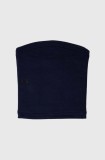 Under Armour fular impletit culoarea albastru marin