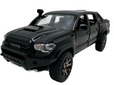Macheta Toyota Tacoma neagra 1/32 sunet lumini deschide usile si capotele